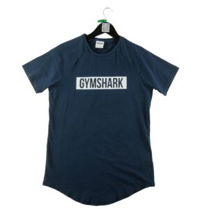 T shirt homme manches courtes marine Gymshark Col Rond