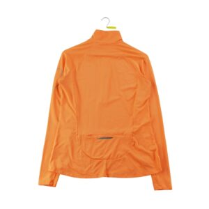 T shirt homme manches longues orange Under Armour Col Montant