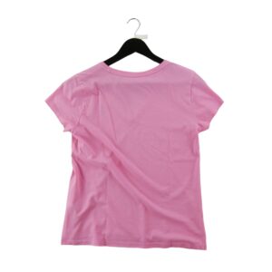 T shirt manches courtes femme rose Polo Ralph Lauren Col V