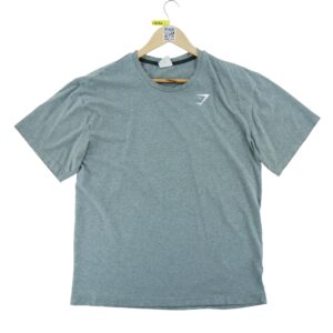 T shirt manches courtes homme gris Gymshark Col Rond