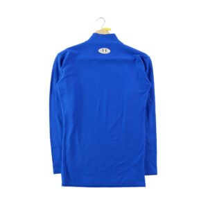 T shirt manches longues femme bleu Under Armour Col Montant