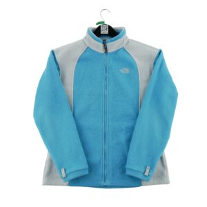 Veste polaires enfant manches longues bleu clair The North Face Col Montant