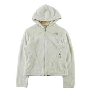 Veste polaires femme manches longues blanc The North Face Col Rond