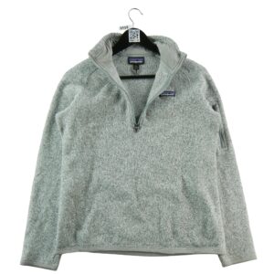 Veste polaires femme manches longues gris Patagonia Motif chine Col Montant