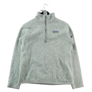 Veste polaires femme manches longues gris Patagonia Motif chine Col Montant