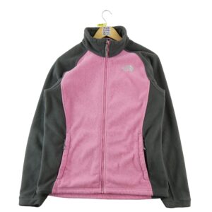 Veste polaires femme manches longues rose The North Face Col Montant