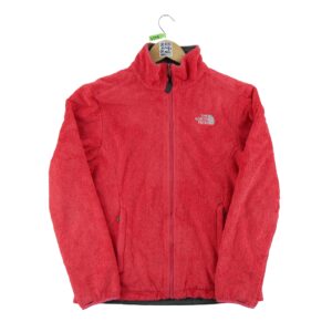 Veste polaires femme manches longues rouge The North Face Col Montant