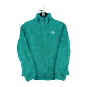 Veste polaires femme manches longues turquoise The North Face Col Montant