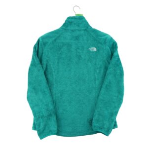 Veste polaires femme manches longues turquoise The North Face Col Montant