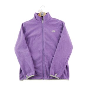 Veste polaires femme manches longues violet The North Face Col Montant