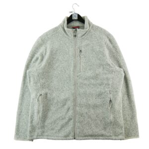 Veste polaires homme manches longues gris The North Face Col Montant
