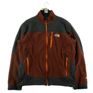 Veste polaires homme manches longues marron The North Face Col Montant
