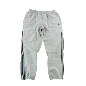 Adidas Pantalon de survetement 3 bandes gris