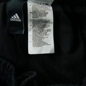 Adidas pantalon de survetement 3 bandes noir