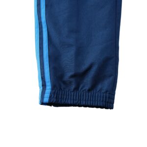 Adidas pantalon de survetement double 3 bandes bleu marine