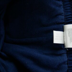 Adidas pantalon de survetement double 3 bandes bleu marine