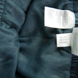 Adidas Pantalon de survetement tisse gris anthracite et jaune fluo 2011