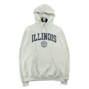 Champion Eco Powerblend Sweat a capuche University of Illinois gris chine
