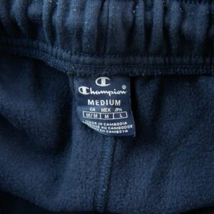 Champion pantalon de survetement logo script bleu marine