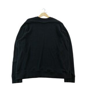 Champion sweat shirt col rond logo script brode noir
