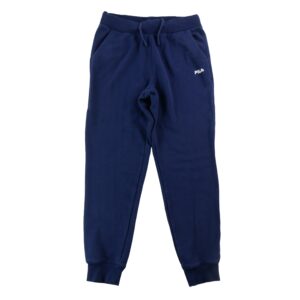 FILA pantalon jogging logo brode bleu marine