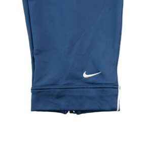 Nike Dri FIT pantalon de survetement zippe bleu marine