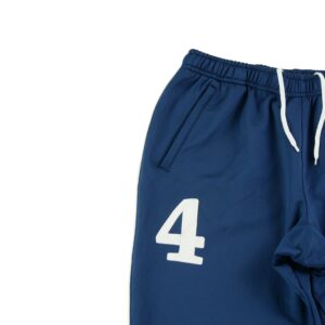 Nike Dri FIT pantalon de survetement zippe bleu marine