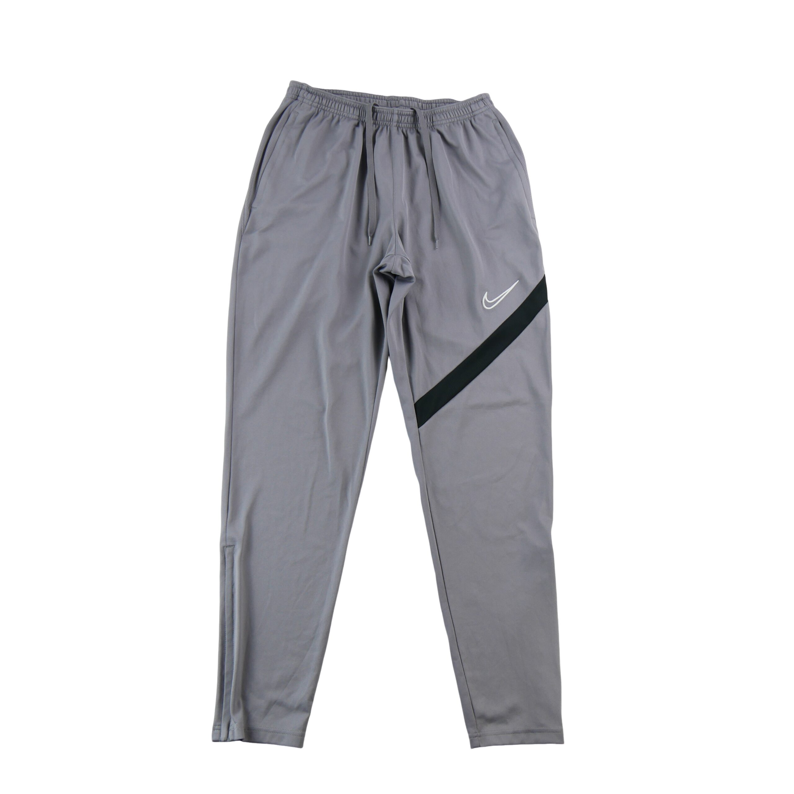 Nike jogging Dri FIT gris a bande diagonale noire