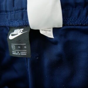 Nike pantalon de survetement bande Swoosh repetee bleu marine