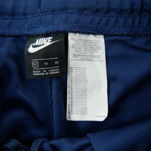 Nike pantalon de survetement bande Swoosh repetee bleu marine