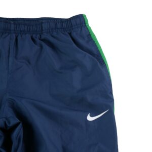 Nike Season Woven pantalon de survetement bleu marine a bandes vertes
