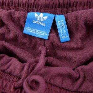 Pantalon de survetement Adidas Originals bordeaux a 3 bandes