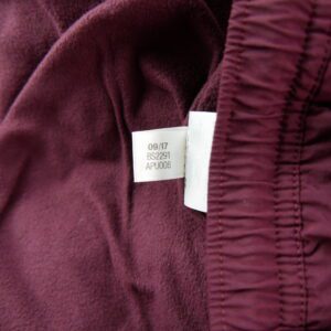 Pantalon de survetement Adidas Originals bordeaux a 3 bandes