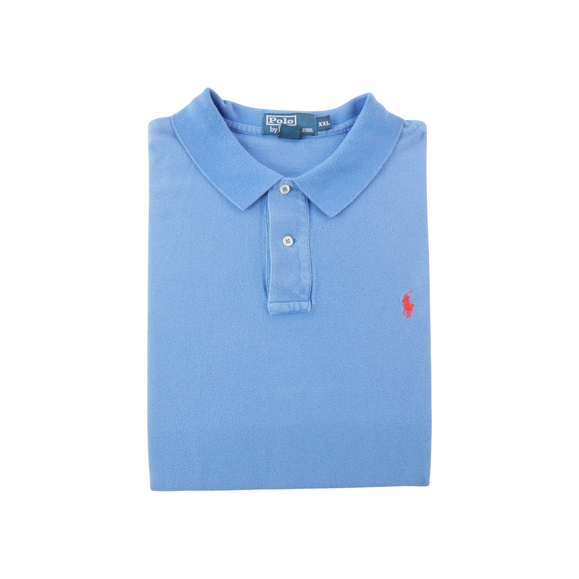 Polo manches courtes homme bleu clair Polo Ralph Lauren Col Polo