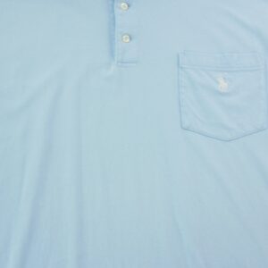 Polo manches courtes homme bleu clair Polo Ralph Lauren Col Polo