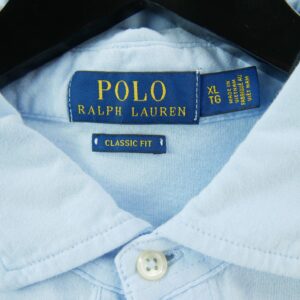 Polo manches courtes homme bleu clair Polo Ralph Lauren Col Polo