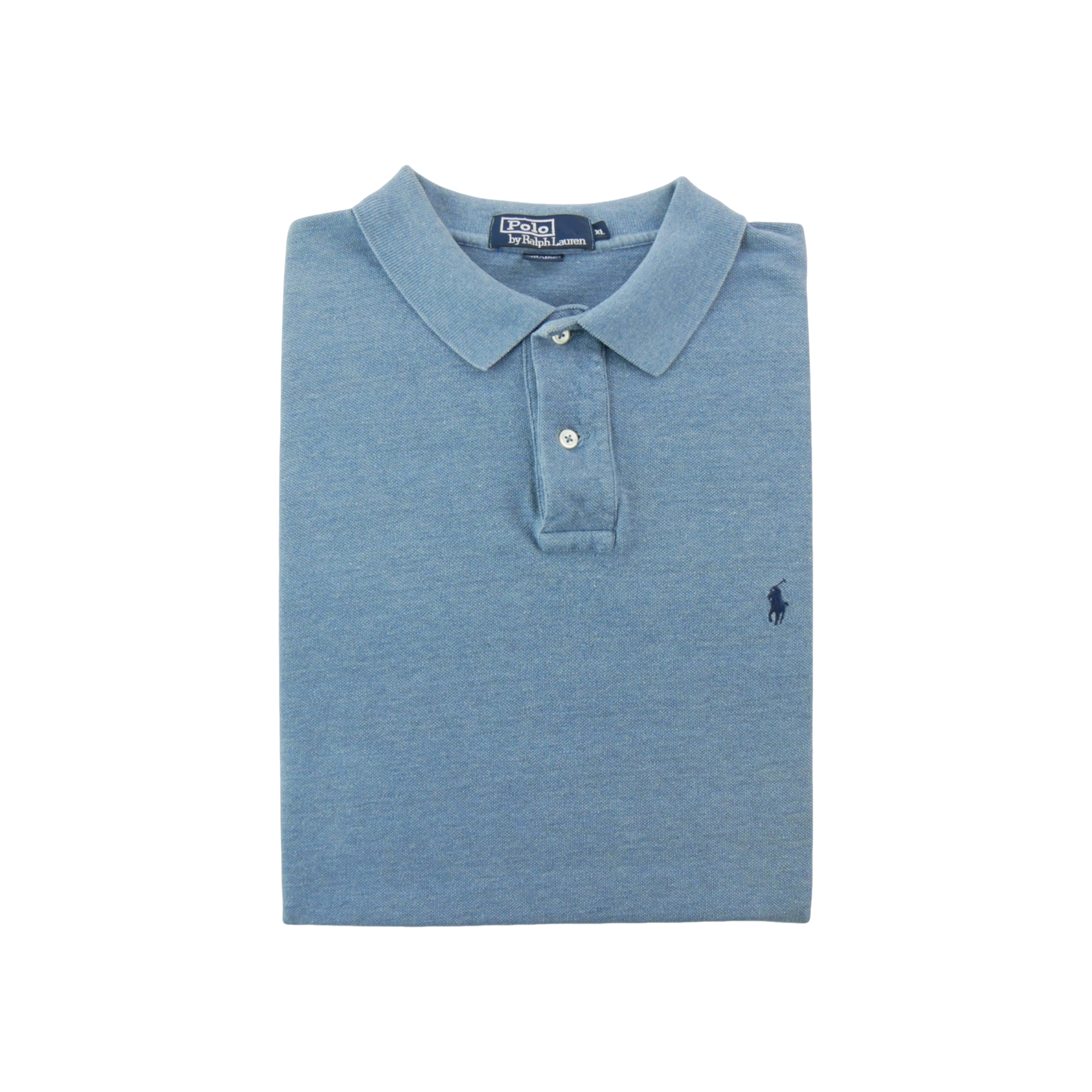 Polo manches courtes homme bleu Polo Ralph Lauren Col Polo