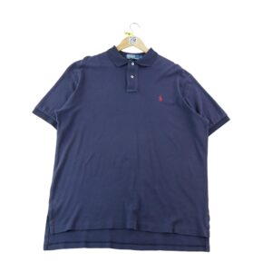 Polo manches courtes homme marine Polo Ralph Lauren Col Polo