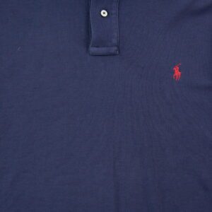 Polo manches courtes homme marine Polo Ralph Lauren Col Polo