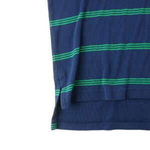 Polo manches courtes homme marine Polo Ralph Lauren Motif a rayures Col Polo