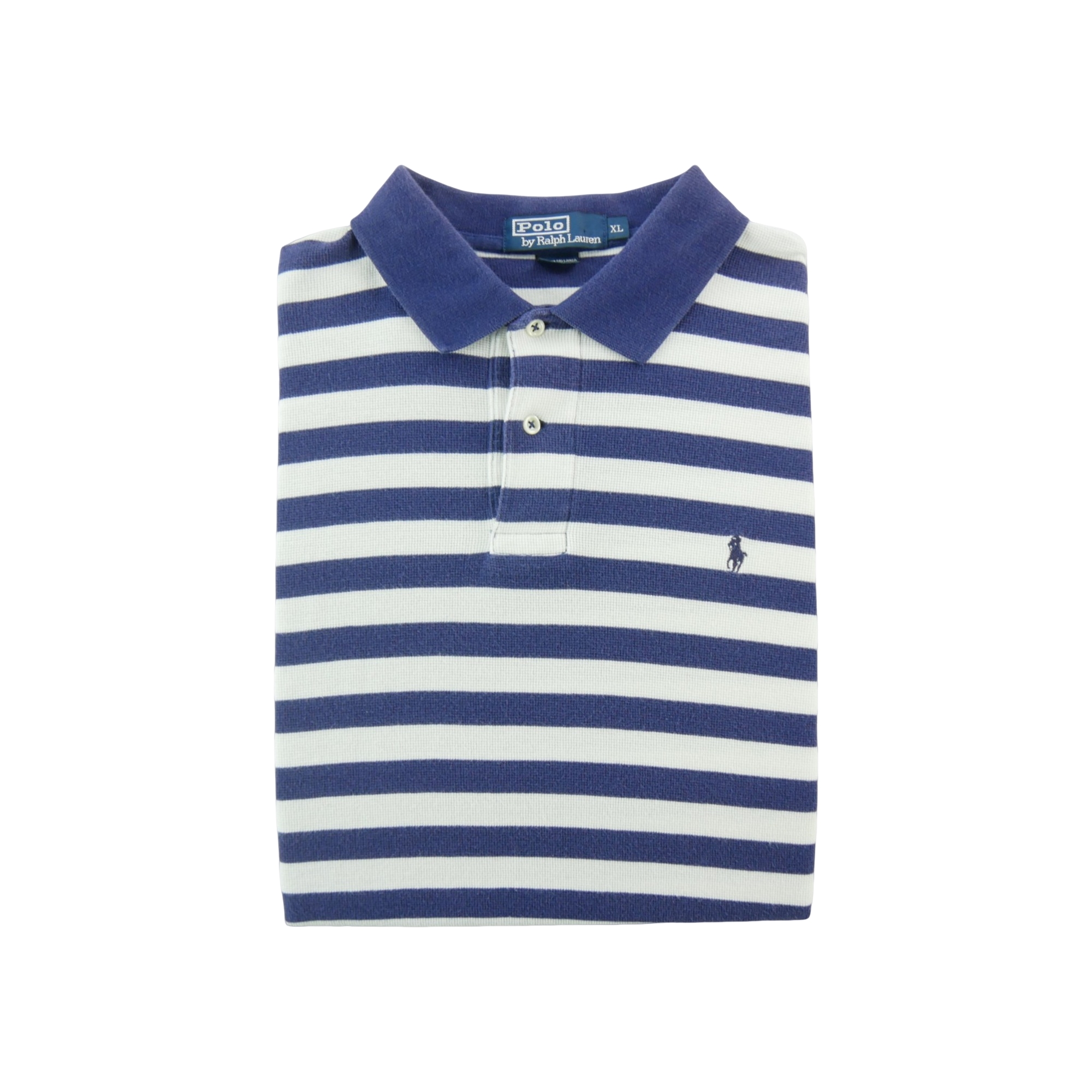 Polo manches courtes homme marine Polo Ralph Lauren Motif a rayures Col Polo