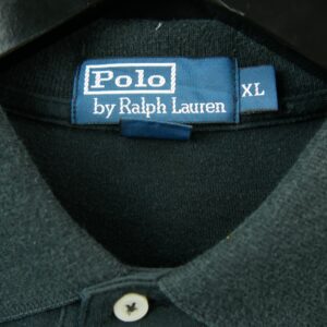 Polo manches courtes homme noir Polo Ralph Lauren Col Polo