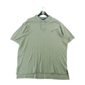 Polo manches courtes homme vert Polo Ralph Lauren Col Polo