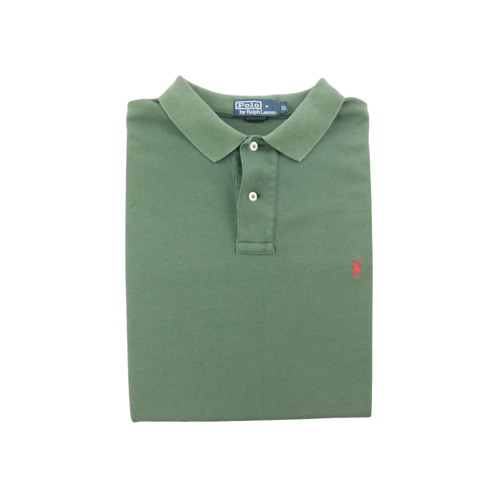 Polo manches courtes homme vert Polo Ralph Lauren Col Polo