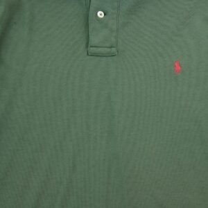 Polo manches courtes homme vert Polo Ralph Lauren Col Polo