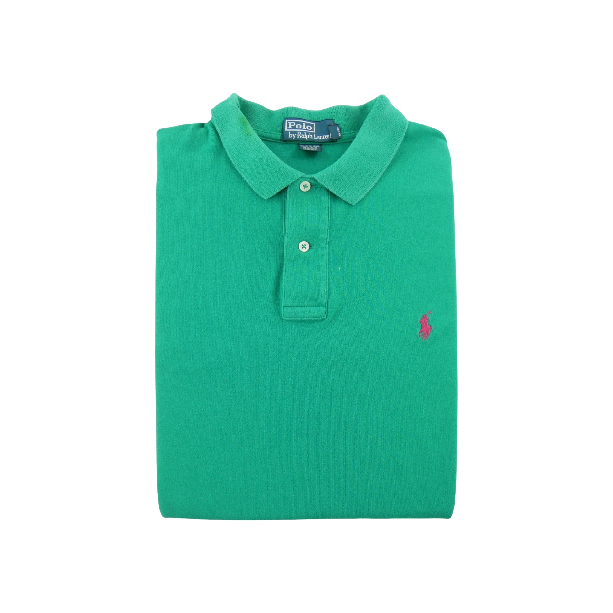 Polo manches courtes homme vert Polo Ralph Lauren Col Polo