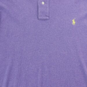 Polo manches courtes homme violet Polo Ralph Lauren Col Polo