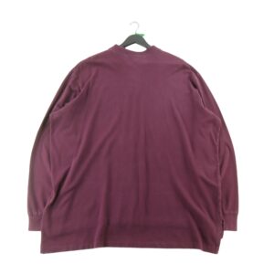 Polo manches longues homme bordeaux Polo Ralph Lauren Col Polo