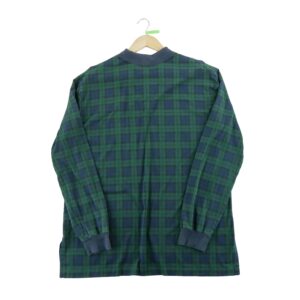 Polo manches longues homme marine Polo Ralph Lauren Motif a carreaux Col Polo