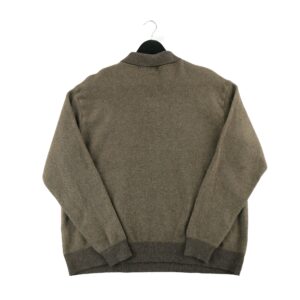 Polo manches longues homme marron Polo Ralph Lauren Col Polo